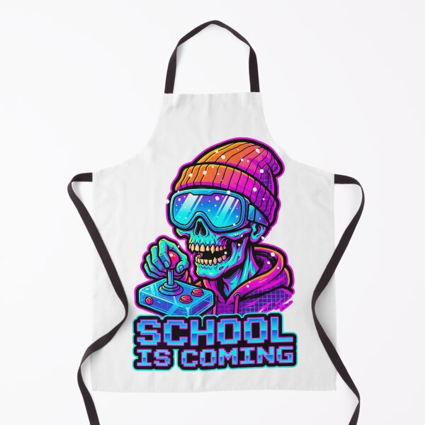 Item preview, School Is Coming Neon Zombie Gamer Winter Beanie designed and sold by questark.