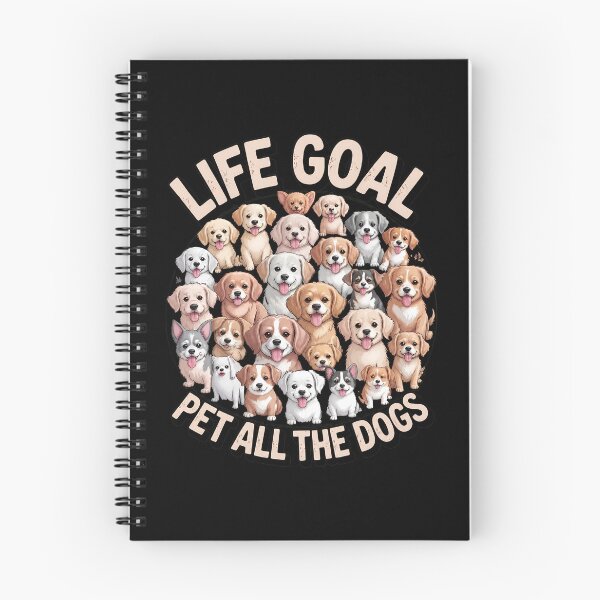 Item preview, Life Goal Pet All The Dogs Cute Dog Breeds Lovers designed and sold by OlyvieArt.