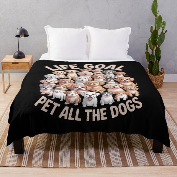 Item preview, Life Goal Pet All The Dogs Cute Dog Breeds Lovers designed and sold by OlyvieArt.