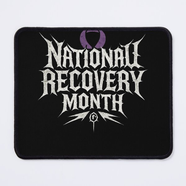 Item preview, High-Contrast Graphic Design for National Recovery Month Awareness designed and sold by MakmurMpxgo.