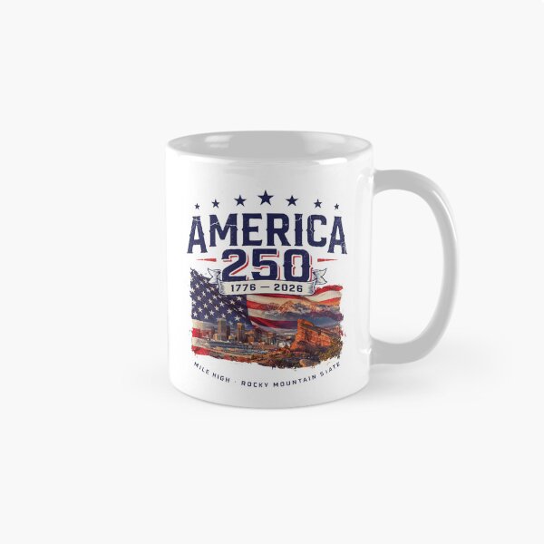 Item preview, America 250 Denver Colorado Mile High Rocky Mountain Shirt v1 designed and sold by DarylWelsh2024.
