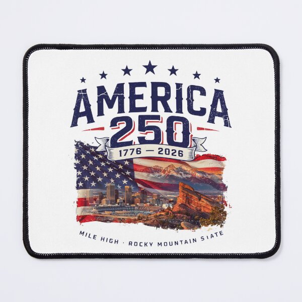 Item preview, America 250 Denver Colorado Mile High Rocky Mountain Shirt v1 designed and sold by DarylWelsh2024.
