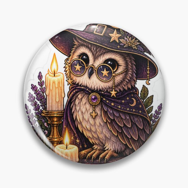 Item preview, Witchy Owl designed and sold by InkPixell.