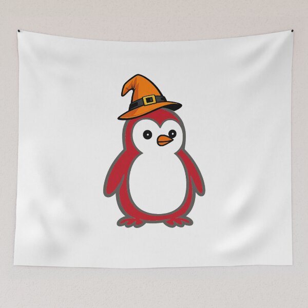Item preview, Pippo Halloween Edition | Cute Minimalist Penguin designed and sold by Pippo-Penguin.