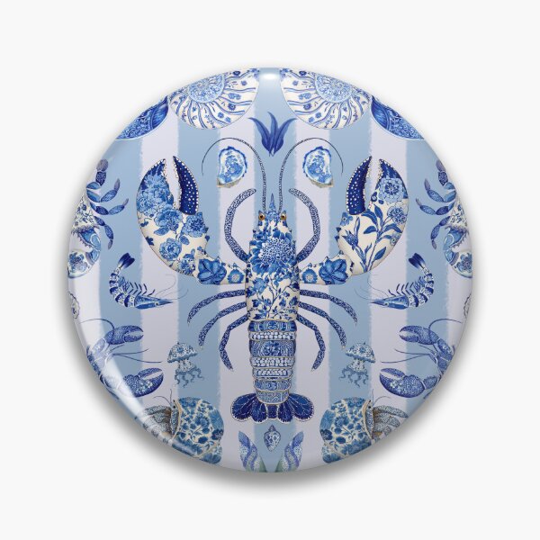 Item preview, Chinoiserie Under the Sea designed and sold by Coastal Garden Design Studio.
