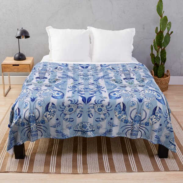 Item preview, Chinoiserie Under the Sea designed and sold by Coastal Garden Design Studio.