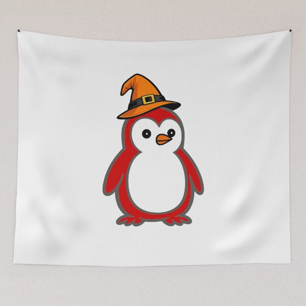 Item preview, Pippo Halloween Edition | Cute Minimalist Penguin designed and sold by Pippo-Penguin.