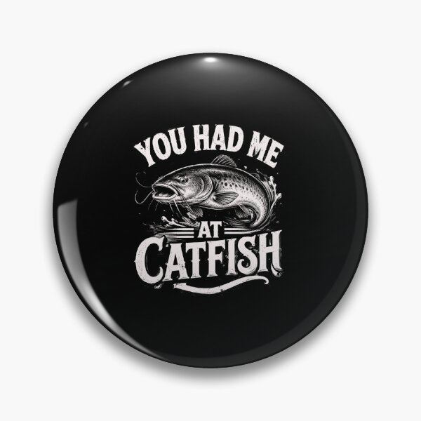 Item preview, Catfish Graphic with Vintage Fishing Humor designed and sold by anapldv.