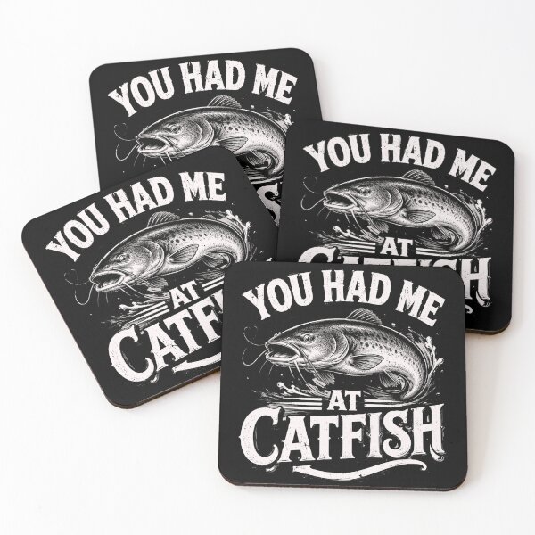 Item preview, Catfish Graphic with Vintage Fishing Humor designed and sold by anapldv.