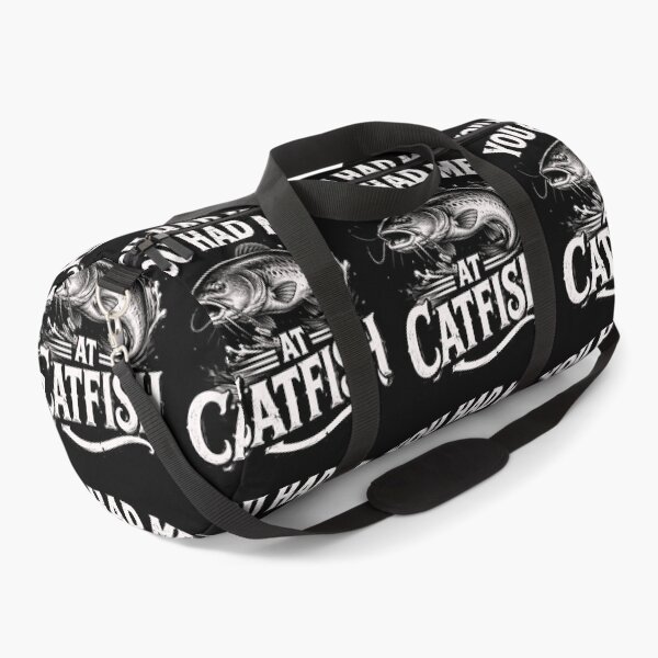 Item preview, Catfish Graphic with Vintage Fishing Humor designed and sold by anapldv.