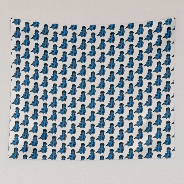 Item preview, Scribble Blue Lady  designed and sold by Ninaa-Art.