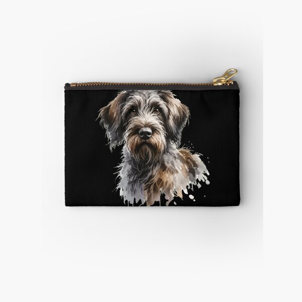 Item preview, Watercolor Wirehaired Pointing Griffon Dog Art designed and sold by OlyvieArt.