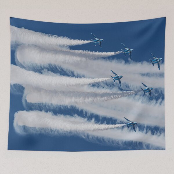 Item preview, JASDF Blue Impulse Delta Roll 6-Ship Formation designed and sold by YSJapanPhoto.