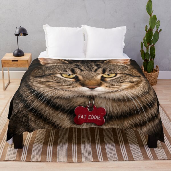 Item preview, Fat Eddie – Regal Tabby Cat Portrait designed and sold by Kimberly Palmer.