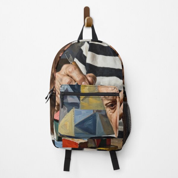 Item preview, Building Cubism - Old Master with Colorful Blocks designed and sold by Surviving Monday Club.