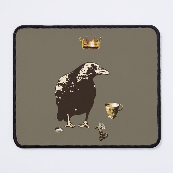 Item preview, Mr. Raven - Sepia-Toned Raven & His Treasures designed and sold by LittleMissTyne.