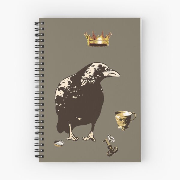 Item preview, Mr. Raven - Sepia-Toned Raven & His Treasures designed and sold by LittleMissTyne.