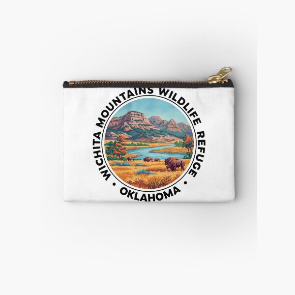 Item preview, Wichita Mountains Wildlife Refuge Oklahoma - Scenic Nature Travel Poster USA designed and sold by inkNext.