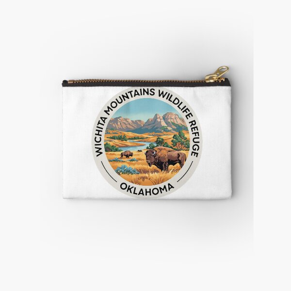 Item preview, Wichita Mountains Wildlife Refuge Oklahoma - Scenic Nature Travel Poster USA designed and sold by inkNext.