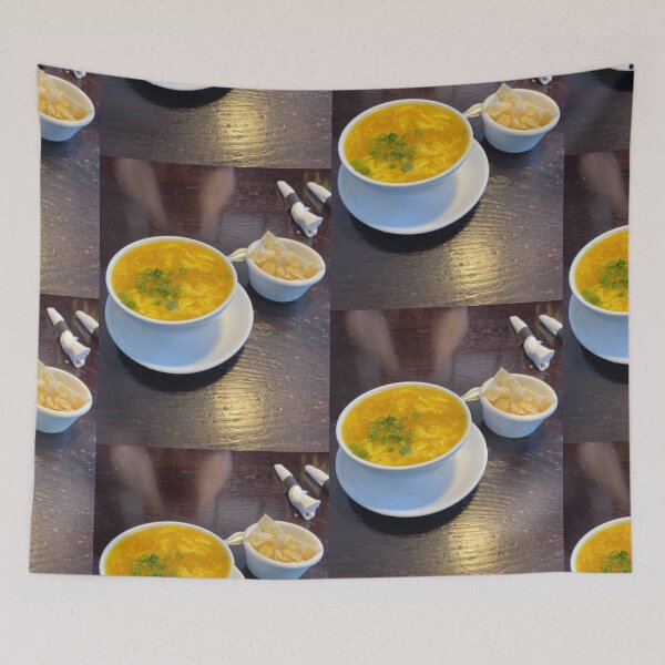 Item preview, Egg Drop Soup with Wonton Strips designed and sold by KaleChub.