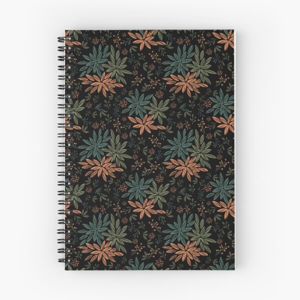 Item preview, Vintage Botanical Floral Pattern – Sage Green & Terracotta designed and sold by neyyscrafts.