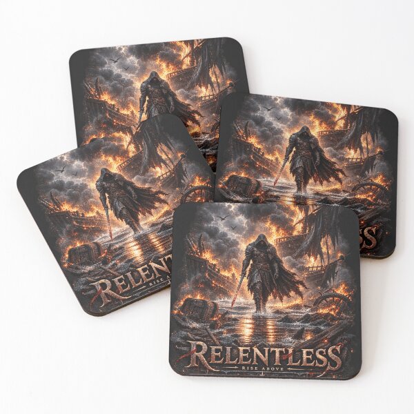 Item preview, Relentless – Rise Above | Warrior Through the Fire designed and sold by Rise Above.