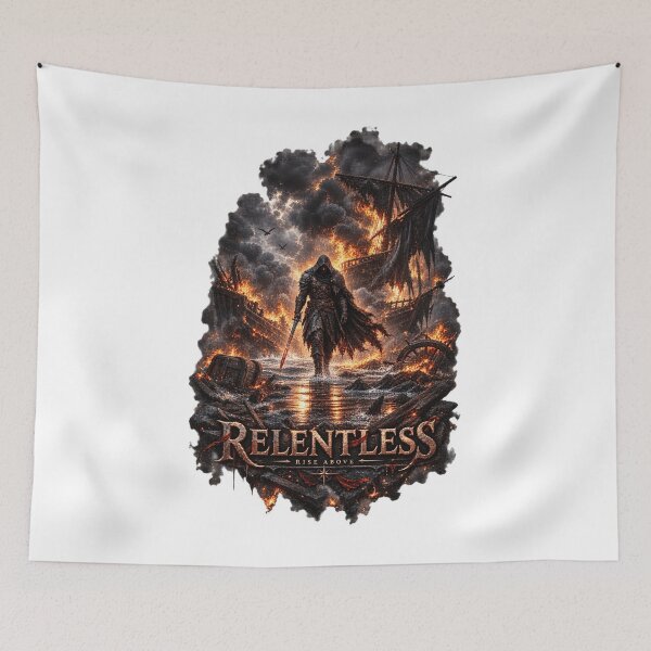 Item preview, Relentless – Rise Above | Warrior Through the Fire designed and sold by Rise Above.