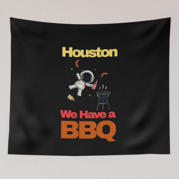 Item preview, Houston We Have a BBQ designed and sold by Konvero.