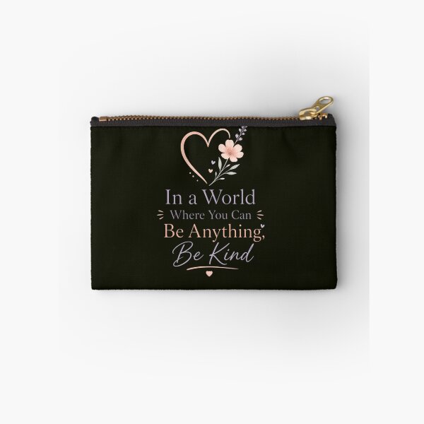 Item preview, In a World Where You Can Be Anything Be Kind – Soft Pastel Minimalist – Empathy & Mental Health Art designed and sold by bobscraze.