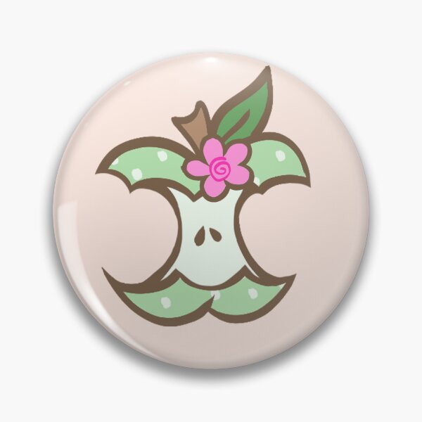 Item preview, Apple flower (green) designed and sold by gross-girl99.