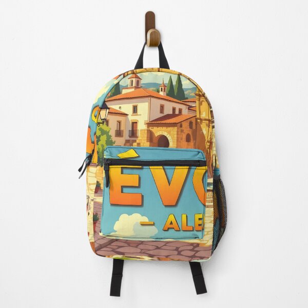 Item preview, Evora, Alentejo, Portugal: Vintage-Style Painterly Travel Poster designed and sold by LSVart.