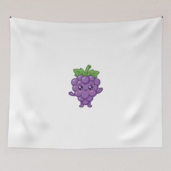 Item preview, Grape, Cute Fruit designed and sold by Mqyou.
