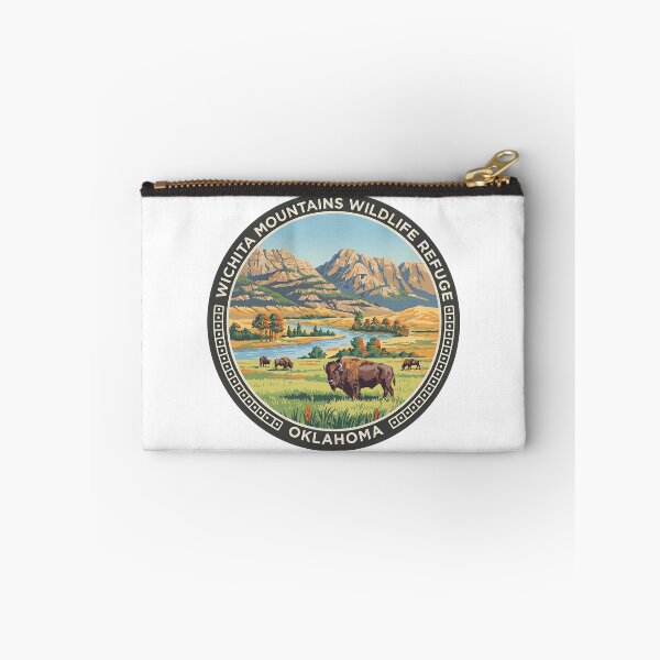 Item preview, Wichita Mountains Wildlife Refuge Oklahoma - Scenic Nature Travel Poster USA designed and sold by inkNext.