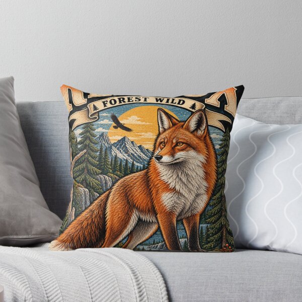 Item preview, Red Fox Forest Wild designed and sold by KrungiT Design .
