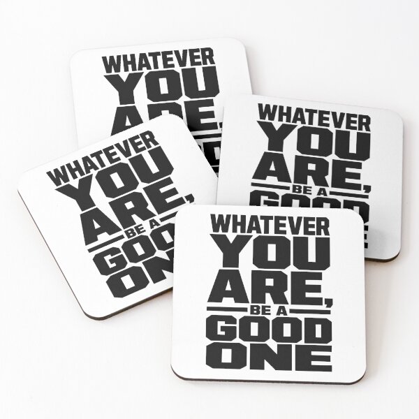 Item preview, Whatever You Are Be a Good One – Bold Block Streetwear – Abraham Lincoln Quote Art designed and sold by bobscraze.