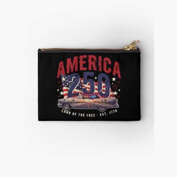 Item preview, America 250 Route 66 Diner Vintage Convertible Road Trip Shirt v1 designed and sold by DarylWelsh2024.