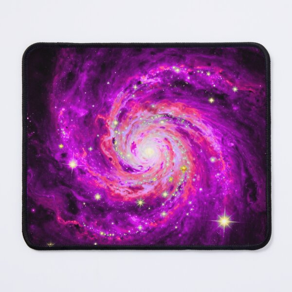 Item preview, Purple Pink Spiral Galaxy Nebula designed and sold by PrintLush777.