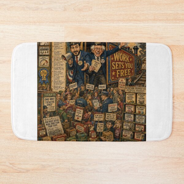Item preview, Work Sets You Free designed and sold by LoudMouthArt.