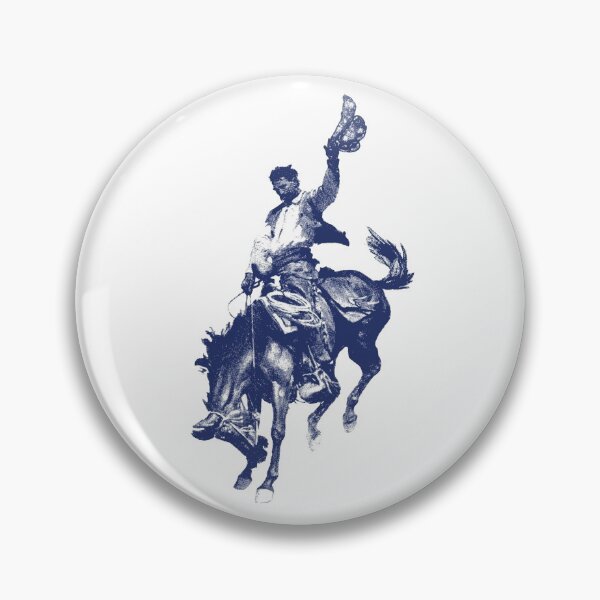 Item preview, Vintage Cowboy On Horseback designed and sold by 808 Design.