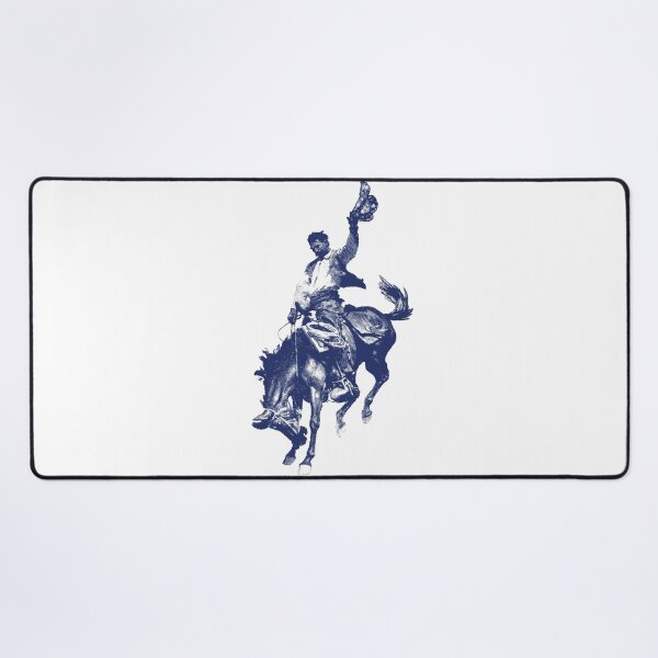 Item preview, Vintage Cowboy On Horseback designed and sold by 808 Design.