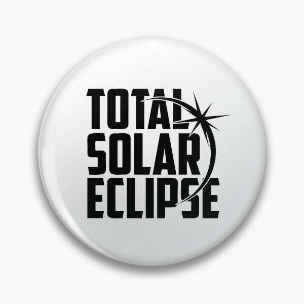 Item preview, Total Solar Eclipse – Minimal Sun and Moon Silhouette Design designed and sold by EmeraldeaArt.