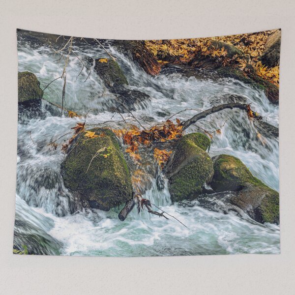 Item preview, Serenade of the Forest Waterfall designed and sold by MariaAbaza.