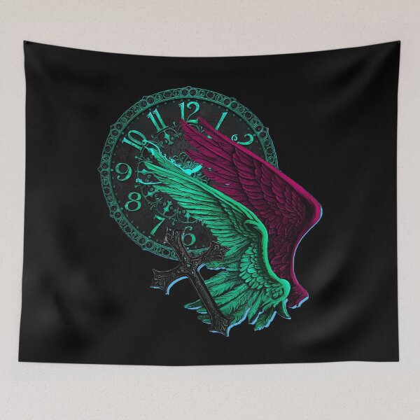 Item preview, watches, neon angel wings designed and sold by Kirei-Lily.