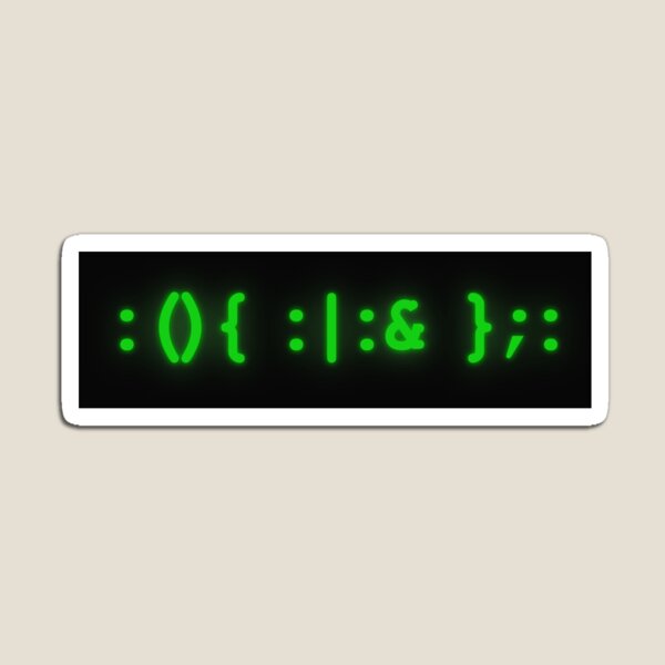 Item preview, fork bomb bright green designed and sold by Starstacks.