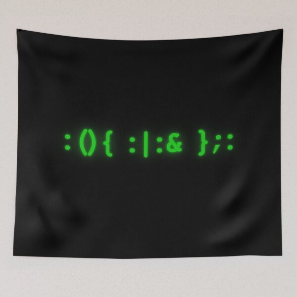 Item preview, fork bomb bright green designed and sold by Starstacks.