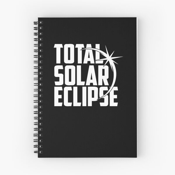 Item preview, Total Solar Eclipse – Minimal Sun and Moon Silhouette White Design designed and sold by EmeraldeaArt.