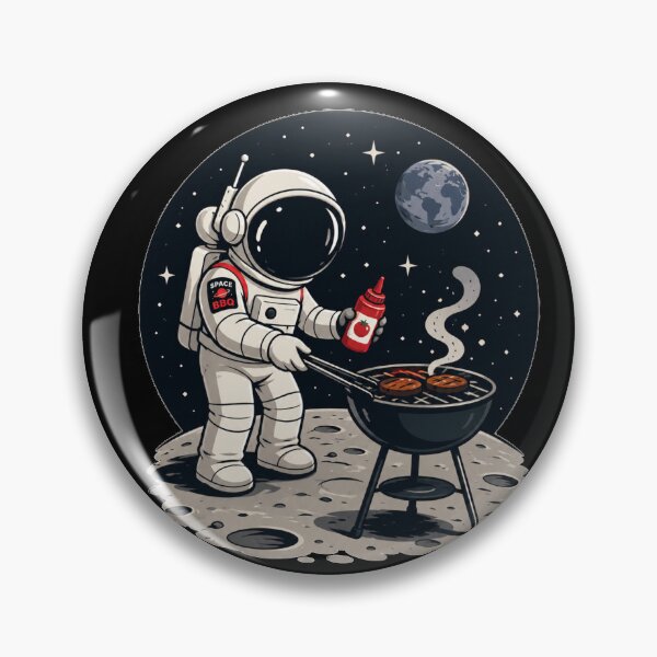 Item preview, space BBQ designed and sold by Konvero.