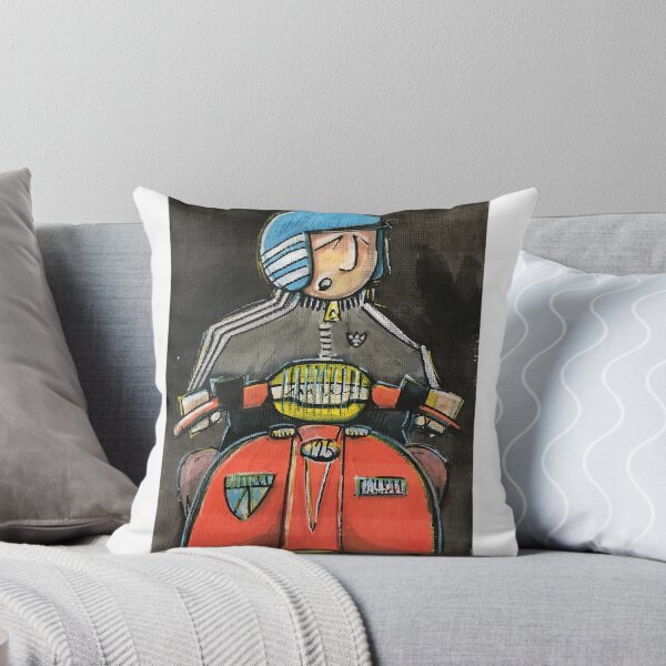 Item preview, Classic Scooter | Vintage Scooter Riders | Retro Mod Inspired Art designed and sold by GWARTGB.