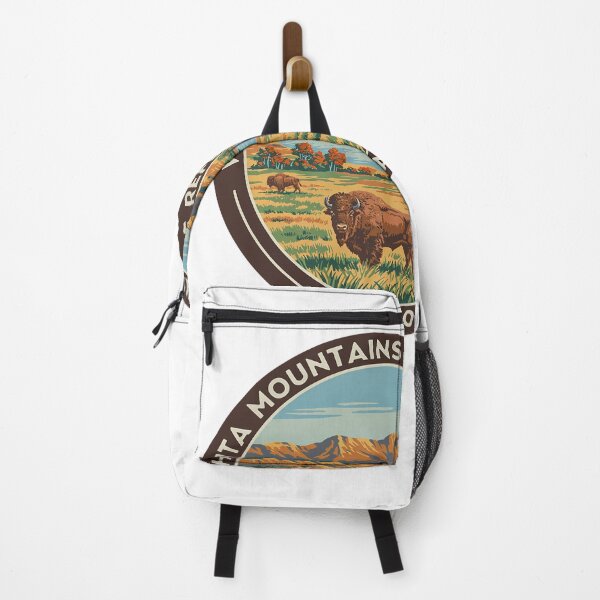 Item preview, Wichita Mountains Wildlife Refuge Oklahoma - Scenic Nature Travel Poster USA designed and sold by inkNext.