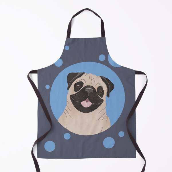 Item preview, Pug portrait designed and sold by LeahIngledew.